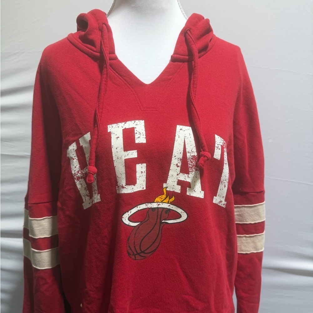 Fanatics Red and White Hoodie